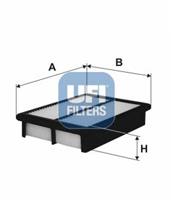 UFI Luftfilter  30.B45.00