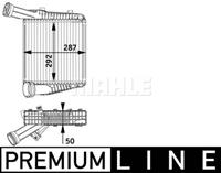 Mahle Original Ladeluftkühler rechts  CI 142 000P