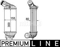 Mahle Original Ladeluftkühler  CI 199 000P