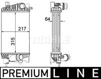 Mahle Original Ladeluftkühler  CI 262 000P