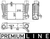 Mahle Original Ladeluftkühler  CI 264 000P