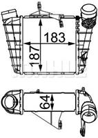 Mahle Original Ladeluftkühler  CI 298 000S