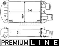 Mahle Original Ladeluftkühler  CI 341 000P