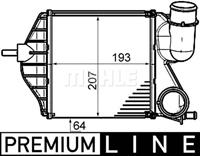 Mahle Original Ladeluftkühler  CI 459 000P