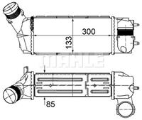 Mahle Original Ladeluftkühler  CI 493 000S