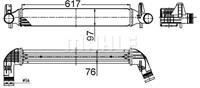 Mahle Original Ladeluftkühler  CI 516 000S