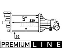 Mahle Original Ladeluftkühler  CI 71 000P