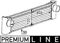 Mahle Original Ladeluftkühler  CI 81 000P