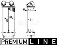 Mahle Original Ladeluftkühler  CI 86 000P