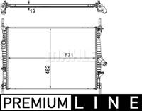 Mahle Original Kühler, Motorkühlung  CR 1370 000P