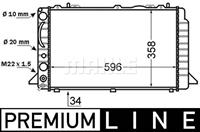 Radiateur BEHR HELLA SERVICE *** PREMIUM LINE *** MAHLE, u.a. für Audi