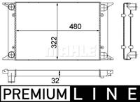 Mahle Original Kühler, Motorkühlung  CR 415 000P