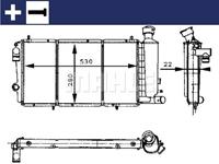 Mahle Original Kühler, Motorkühlung  CR 429 000S