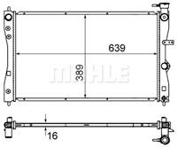 Mahle Original Kühler, Motorkühlung  CR 858 000S