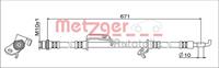 Metzger Bremsschlauch Vorderachse links  4111685