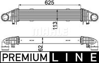 Mahle Original Ladeluftkühler  CI 359 000P