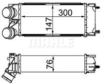 Mahle Original Ladeluftkühler  CI 367 000S