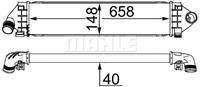 mahleoriginal Ladeluftkühler Mahle Original CI 394 000S