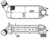 Mahle Original Ladeluftkühler  CI 492 000S