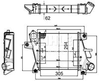 Mahle Original Ladeluftkühler  CI 507 000S