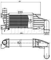 Mahle Original Ladeluftkühler  CI 514 000S