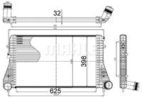 Mahle Original Ladeluftkühler  CI 517 000S