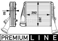 Mahle Original Ladeluftkühler links  CI 141 000P