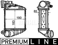 Mahle Original Ladeluftkühler  CI 299 000P