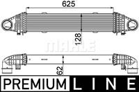 Mahle Original Ladeluftkühler  CI 358 000P