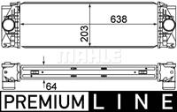 Mahle Original Ladeluftkühler  CI 369 000P