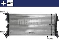 Mahle Original Kühler, Motorkühlung  CR 2081 000S