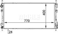 Mahle Original Kühler, Motorkühlung  CR 1143 000S