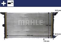 Mahle Original Kühler, Motorkühlung  CR 641 000S