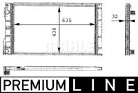 Mahle Original Kühler, Motorkühlung  CR 480 000P