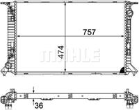 Mahle Original Kühler, Motorkühlung  CR 1133 000P