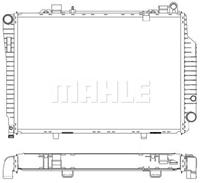 mahleoriginal Kühler, Motorkühlung Mahle Original CR 249 000S