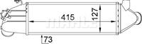 Mahle Original Ladeluftkühler  CI 203 000S