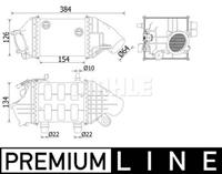 Mahle Original Ladeluftkühler rechts  CI 226 000P