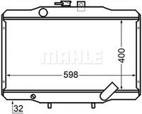 Mahle Original Kühler, Motorkühlung  CR 141 000S