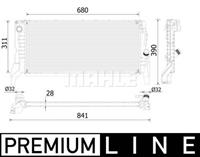 Mahle Original Kühler, Motorkühlung  CR 2312 000P