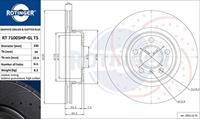 ROTINGER Bremsscheibe Vorderachse  RT 71005HP-GL T5