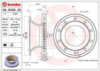 Brembo Bremsscheibe  09.9406.20