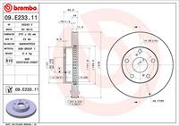 Brembo Bremsscheibe  09.E233.11