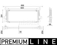 Mahle Original Ladeluftkühler  CI 542 000P