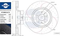 ROTINGER Bremsscheibe Vorderachse  RT 20653-GL T5