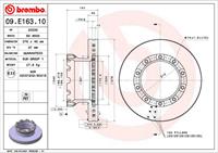 Brembo Bremsscheibe  09.E163.10