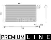 ford Condensor, airconditioning AC941000P