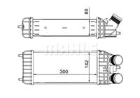 Mahle Original Ladeluftkühler  CI 210 000S