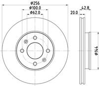 kia Brake Disc 8dd 8DD355130001