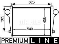 Mahle Original Ladeluftkühler  CI 352 000P